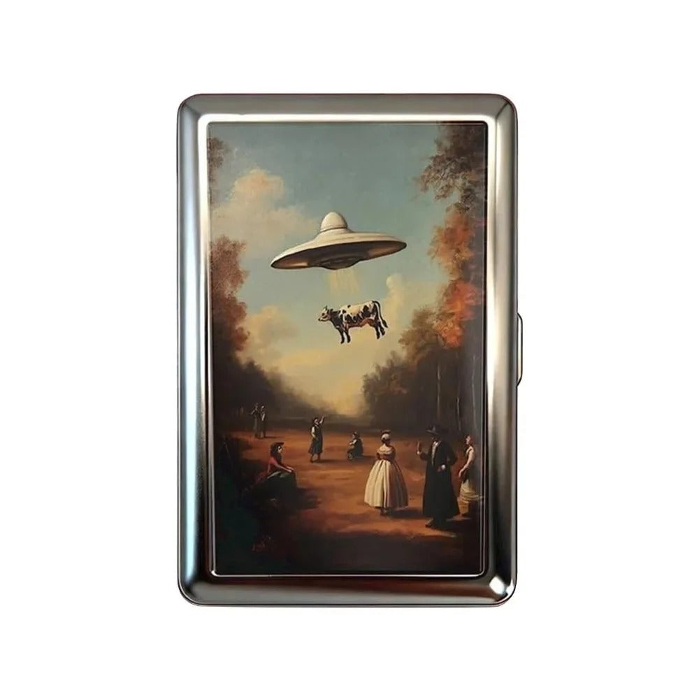 porte-carte kaélo enlèvement Alien vintage